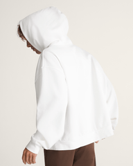 Men Vans Premium Pullover Hoodie in Egret White