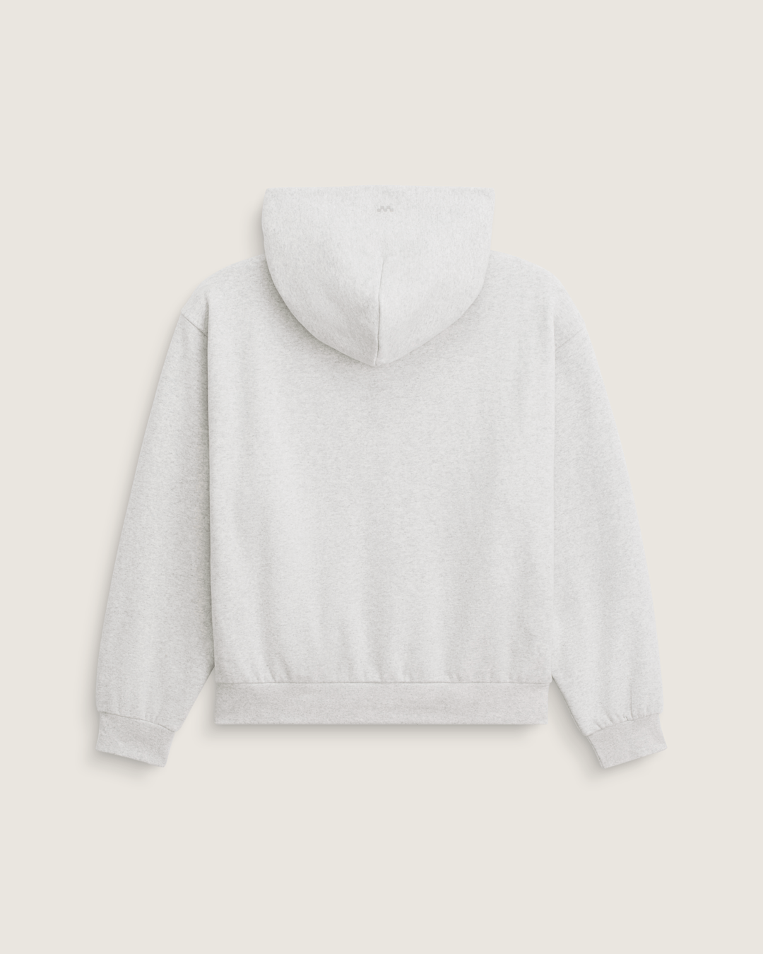 Men Vans Premium Zip Hoodie in Ash Heather Grey
