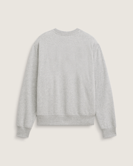 Men Vans Stretch Logo Crew Sweatshirt in Cement Heather Grey