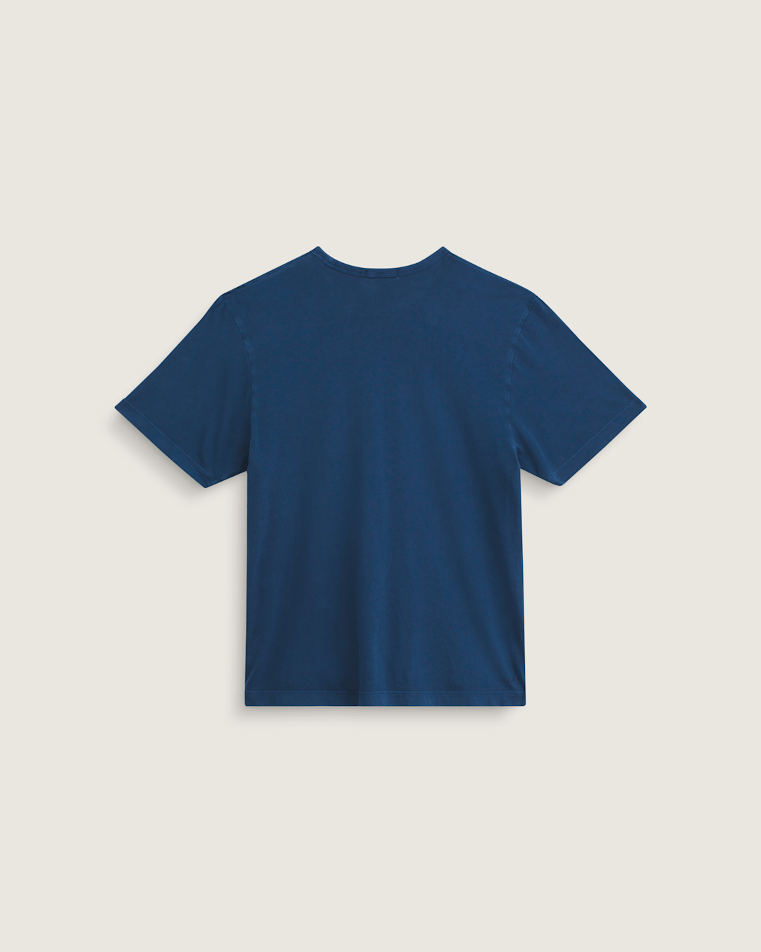 Men Vans Premium Shrunken T-Shirt in Deep Indigo Blue