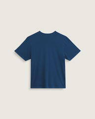 Men Vans Premium Shrunken T-Shirt in Deep Indigo Blue