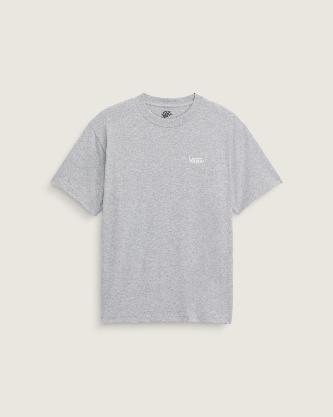 Men Vans New Left Chest T-Shirt in Athletic Heather Grey