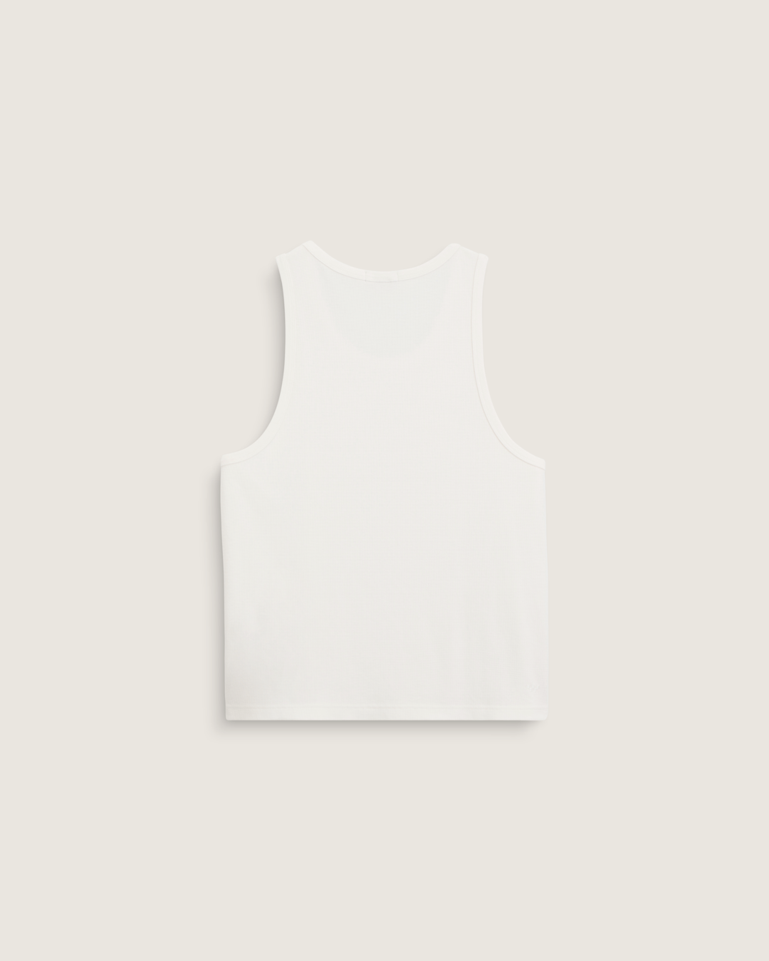 Men Vans Premium Waffle Tank Top in Egret White