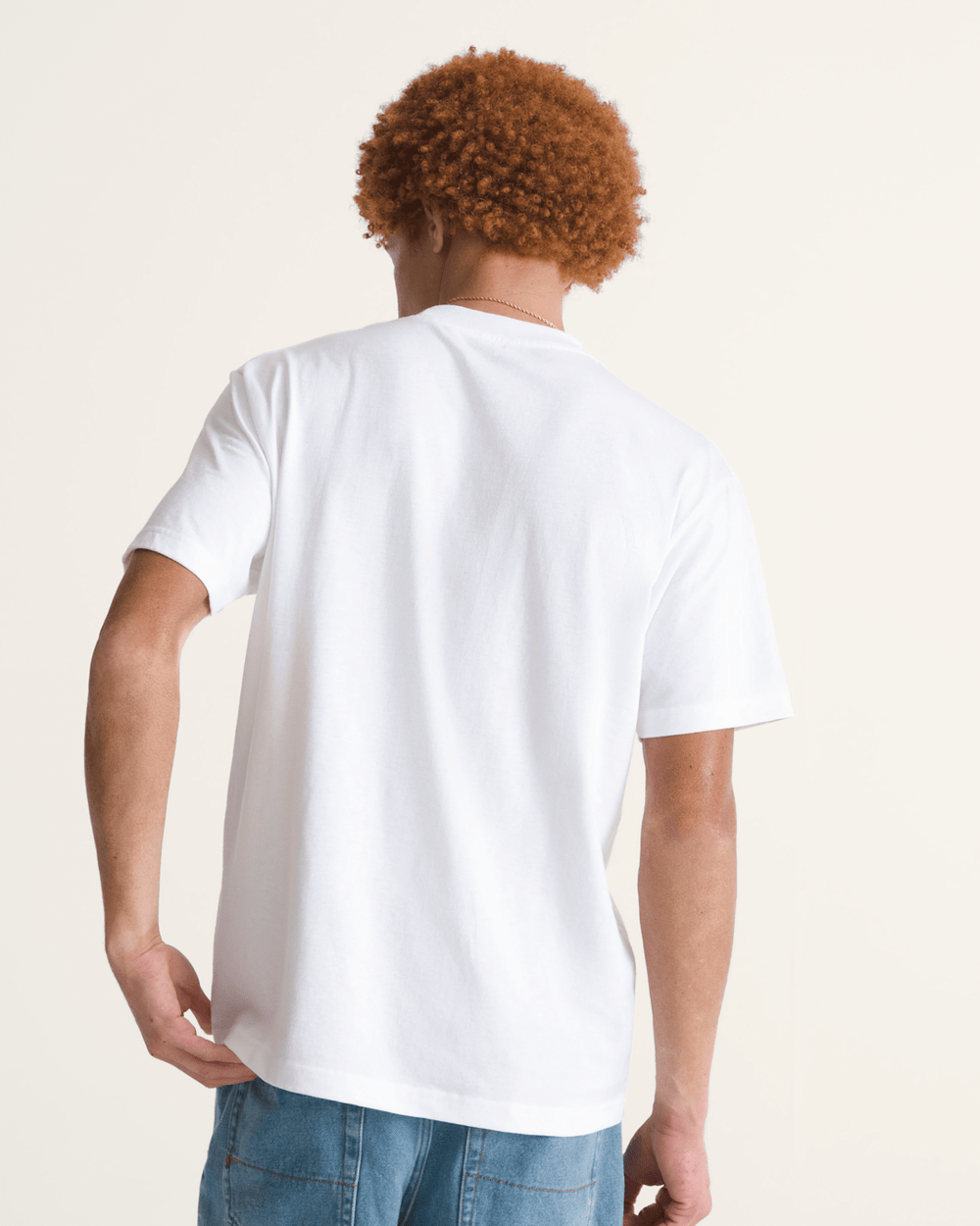 Men Vans New Vans Classic T-Shirt in White / Black