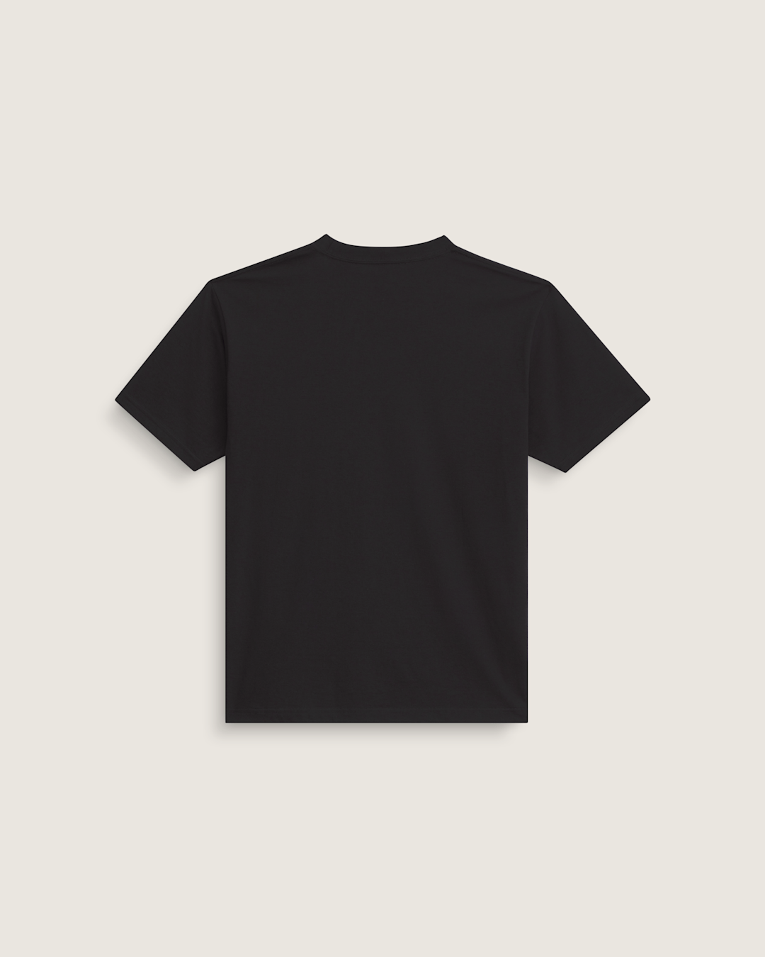 Men Vans Stretch Logo T-Shirt in Black / White