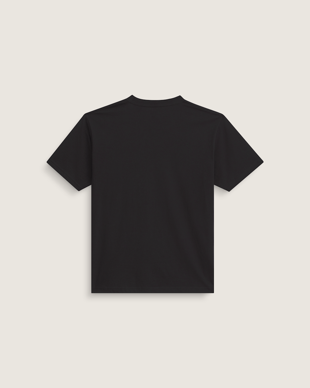 Men Vans Stretch Logo T-Shirt in Black / White