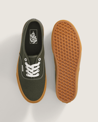 Men Vans Authentic Shoe in Gum Obsidian Fern Green