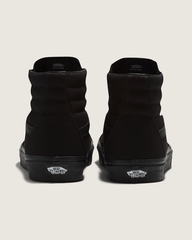 Men Vans Sk8-Hi Black/Black/Black Classics Shoe