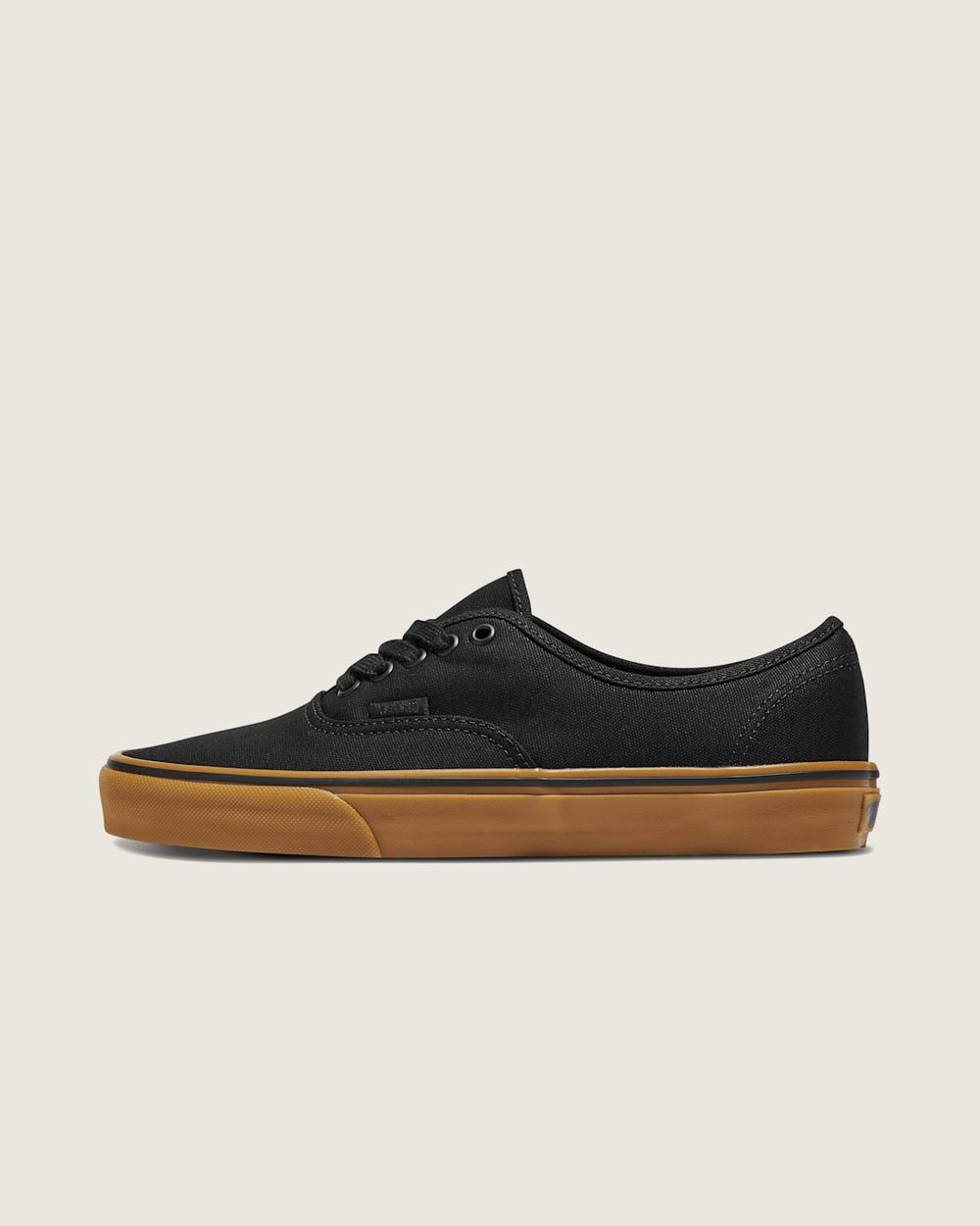 Men Vans Authentic Shoe in Gum Black