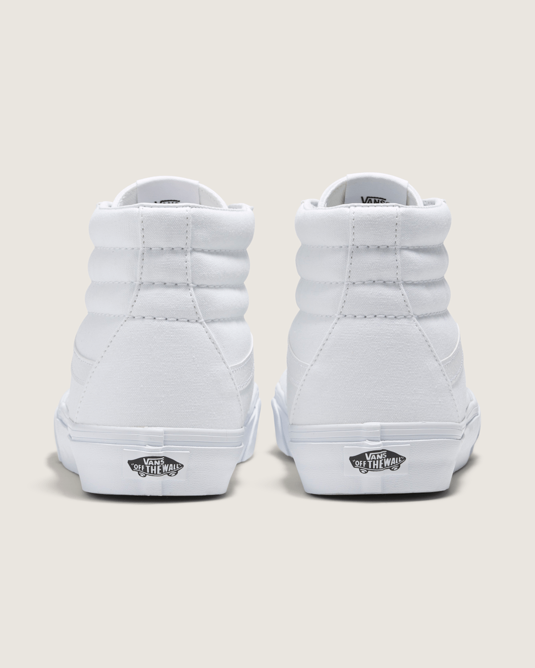 Men Vans Sk8-Hi True White Classics Shoe
