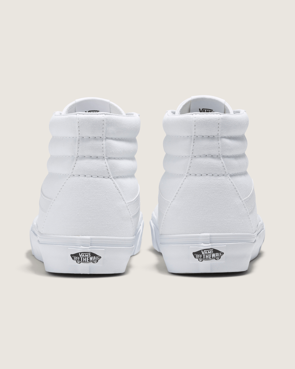 Men Vans Sk8-Hi True White Classics Shoe