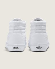 Men Vans Sk8-Hi True White Classics Shoe