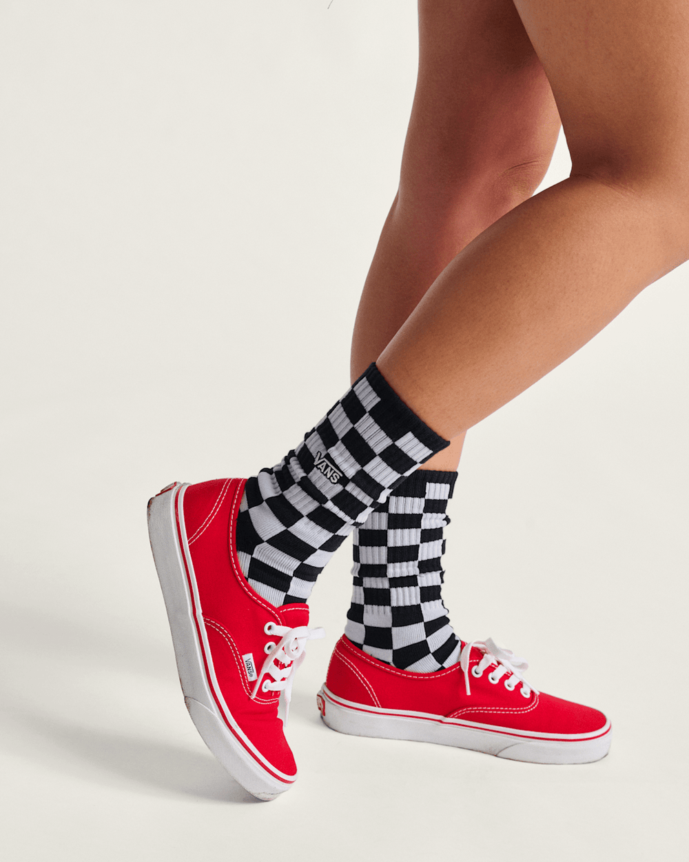 Men Vans Authentic Red Classics Shoe