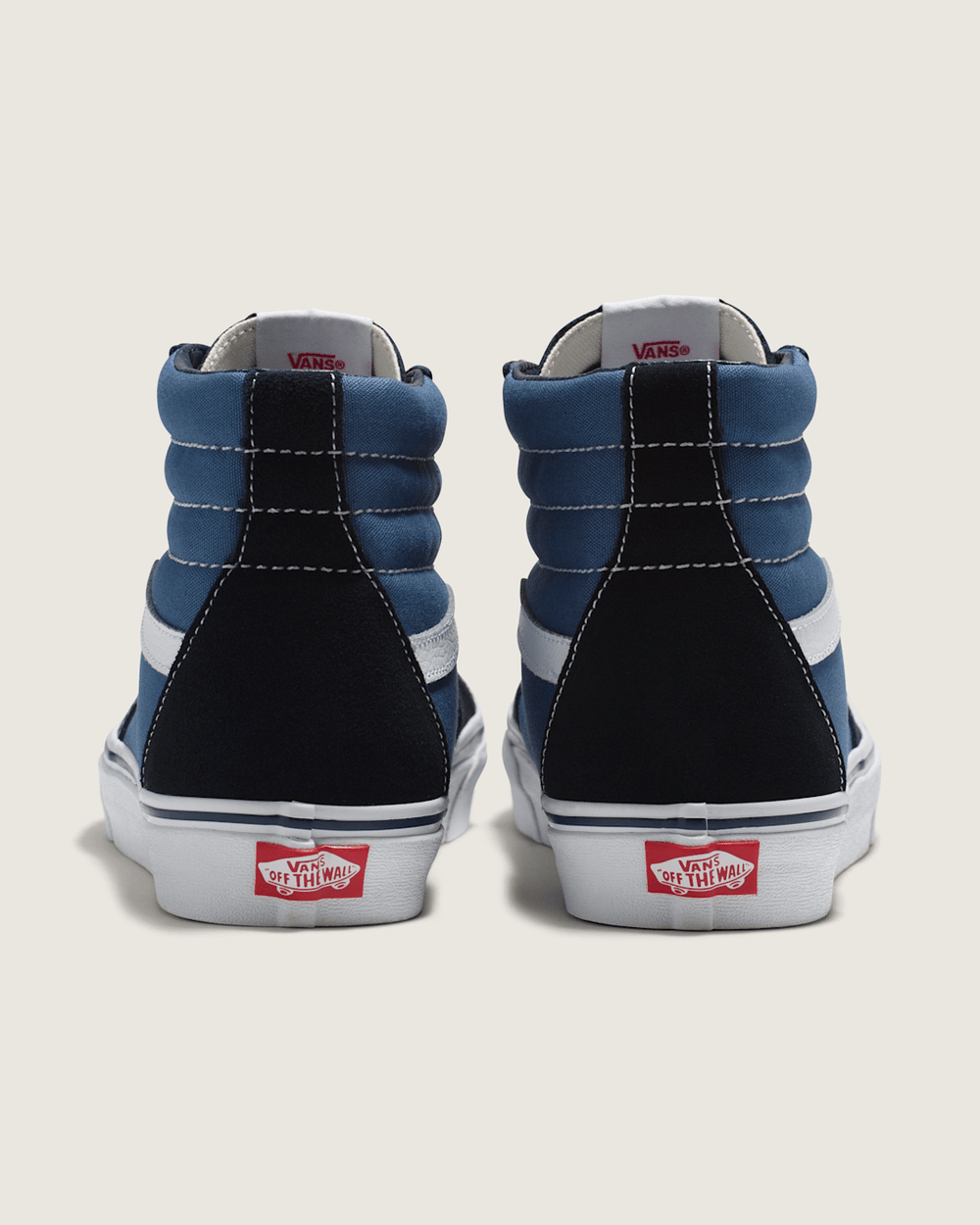 Men Vans Sk8-Hi Navy Classics Shoe