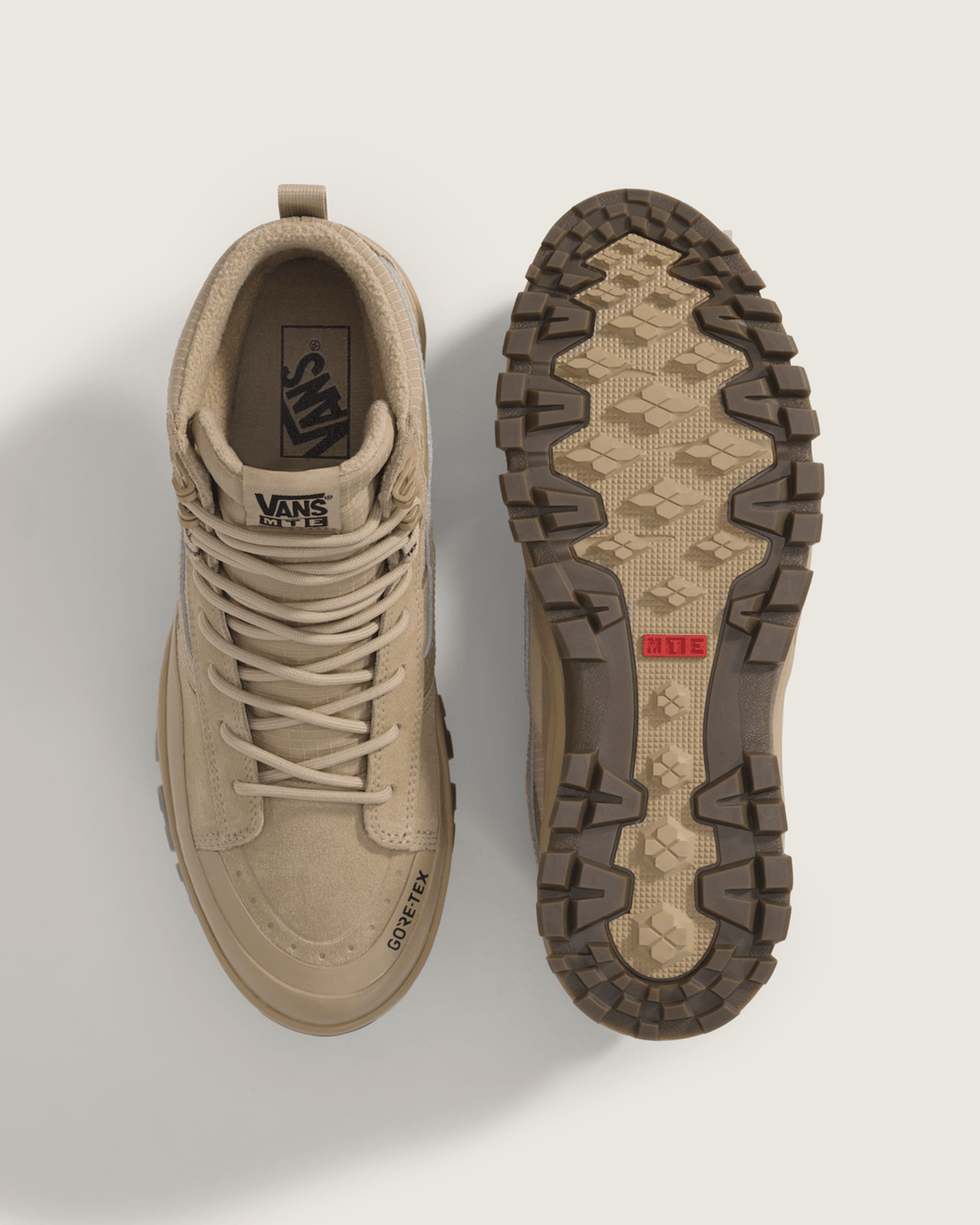 Men Vans Sk8-Hi GORE-TEX Insulated Shoe in Incense Brown