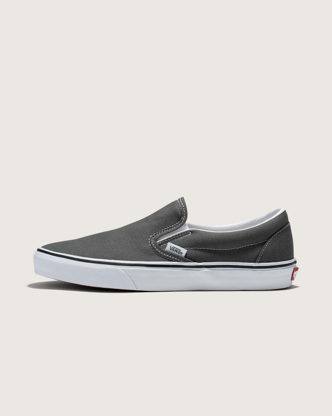 Men Vans Classic Slip-On Charcoal Classics Shoe