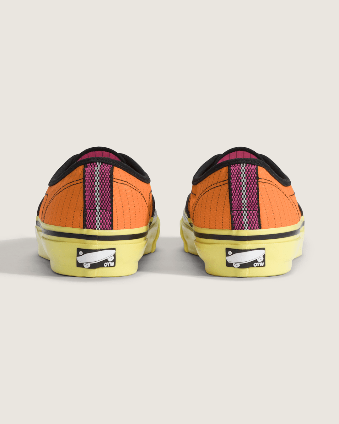 Men Vans OTW by Vans Authentic 44 HT Vibram in Black / Solar Orange