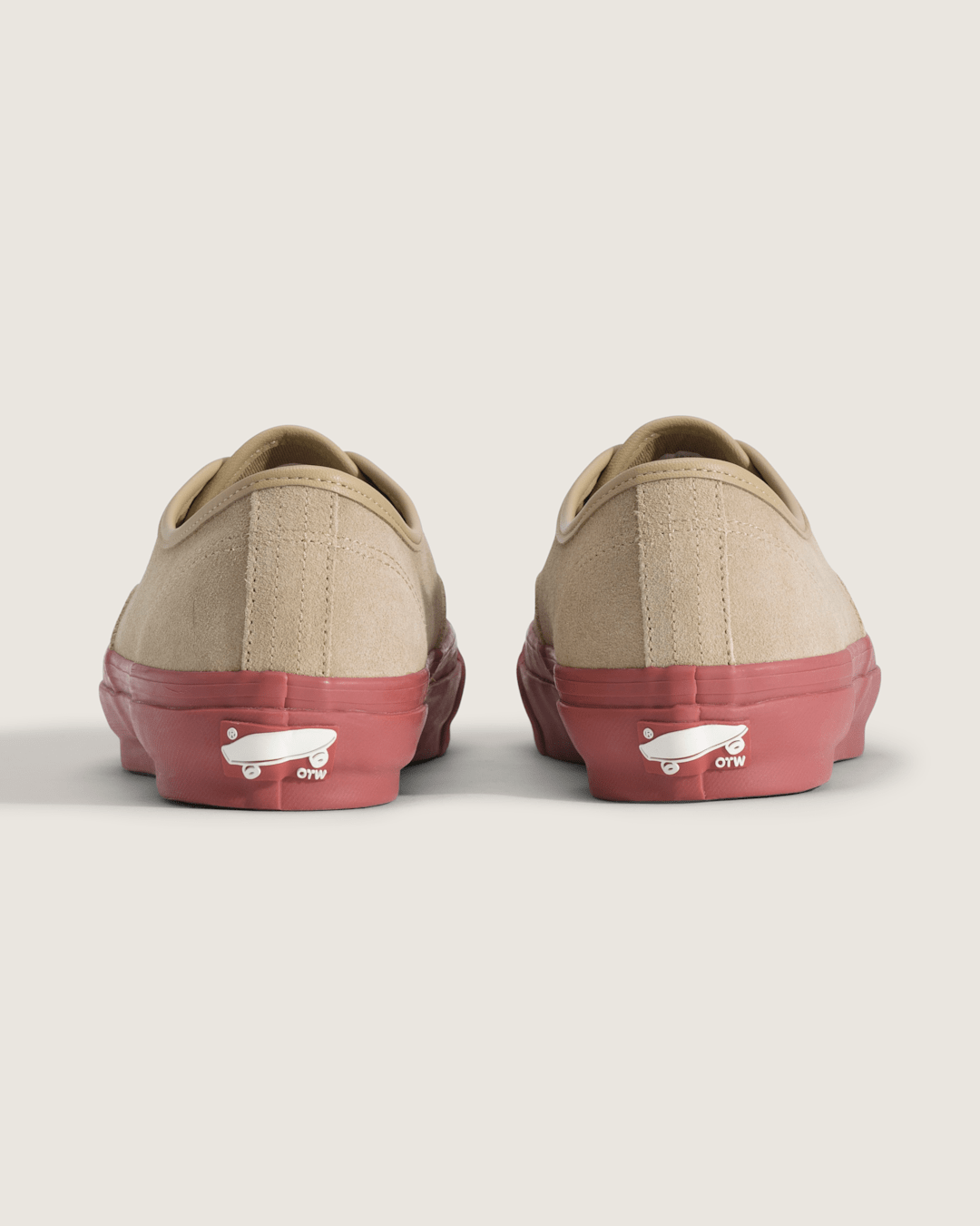 Men Vans OTW Authentic 44 Siped Vibram in Incense / Ochre Red
