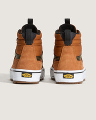 Men Vans Sk8-Hi Waterproof Insulated Shoe in Glazed Ginger Brown