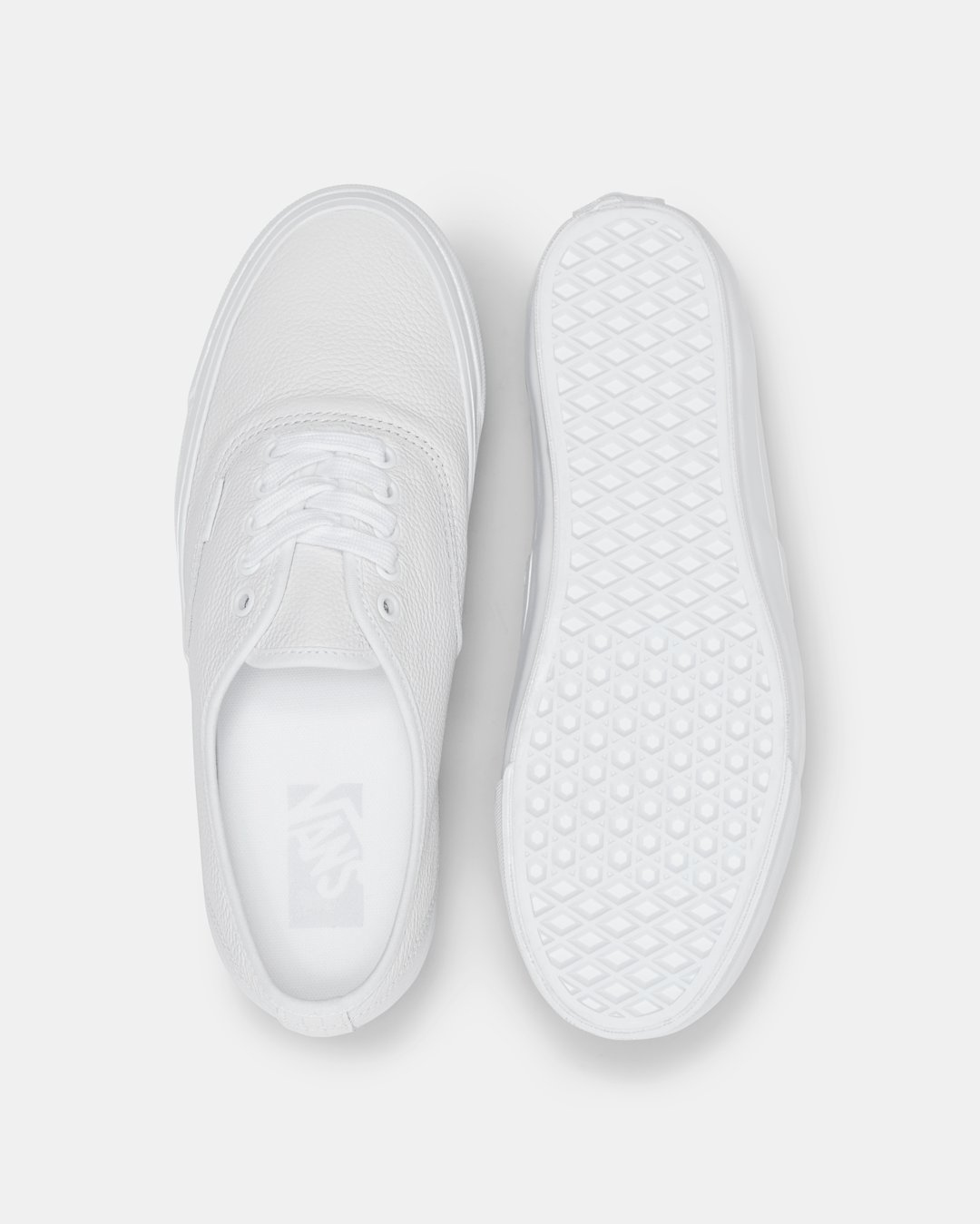 Men Vans Premium Authentic Shoe in White