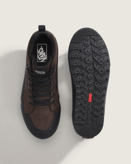 Men Vans Sk8-Hi Waterproof Insulated Shoe in Brown / Black