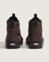 Men Vans Sk8-Hi Waterproof Insulated Shoe in Brown / Black