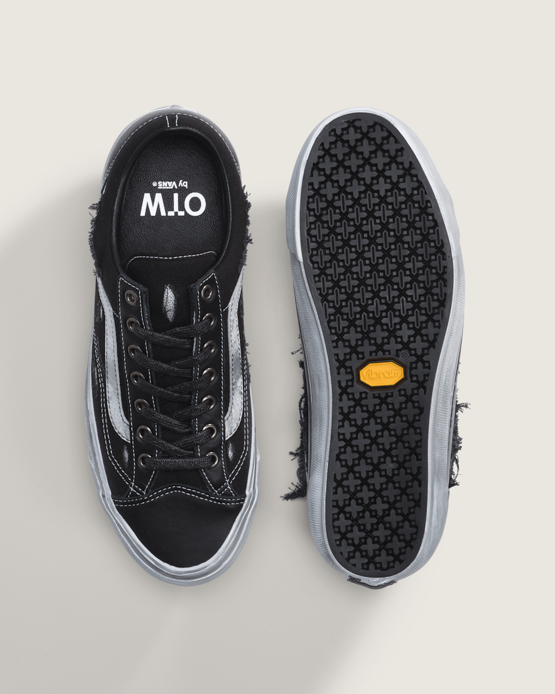Men Vans OTW Old Skool 36 Vibram in Silver Grey