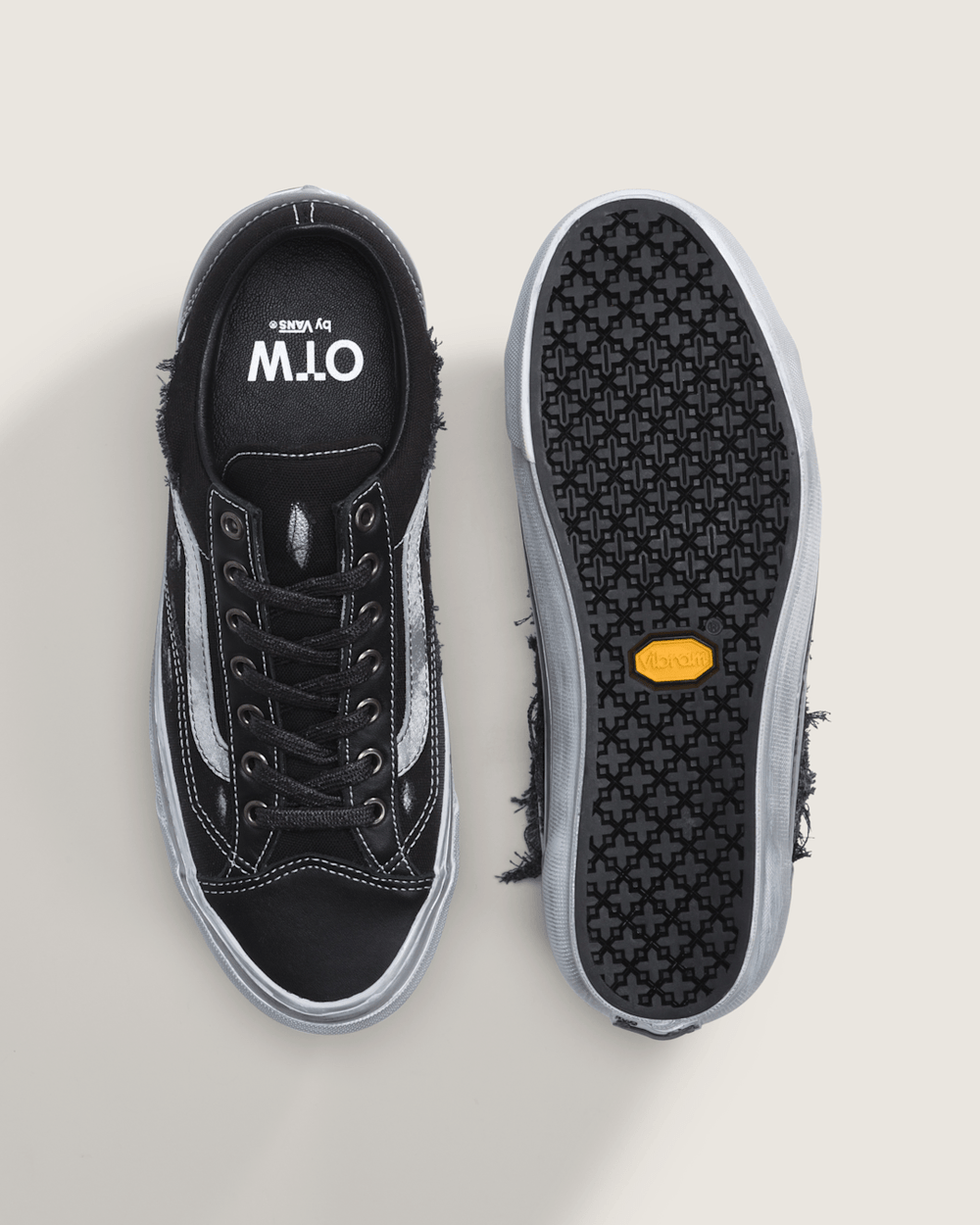 Men Vans OTW Old Skool 36 Vibram in Silver Grey