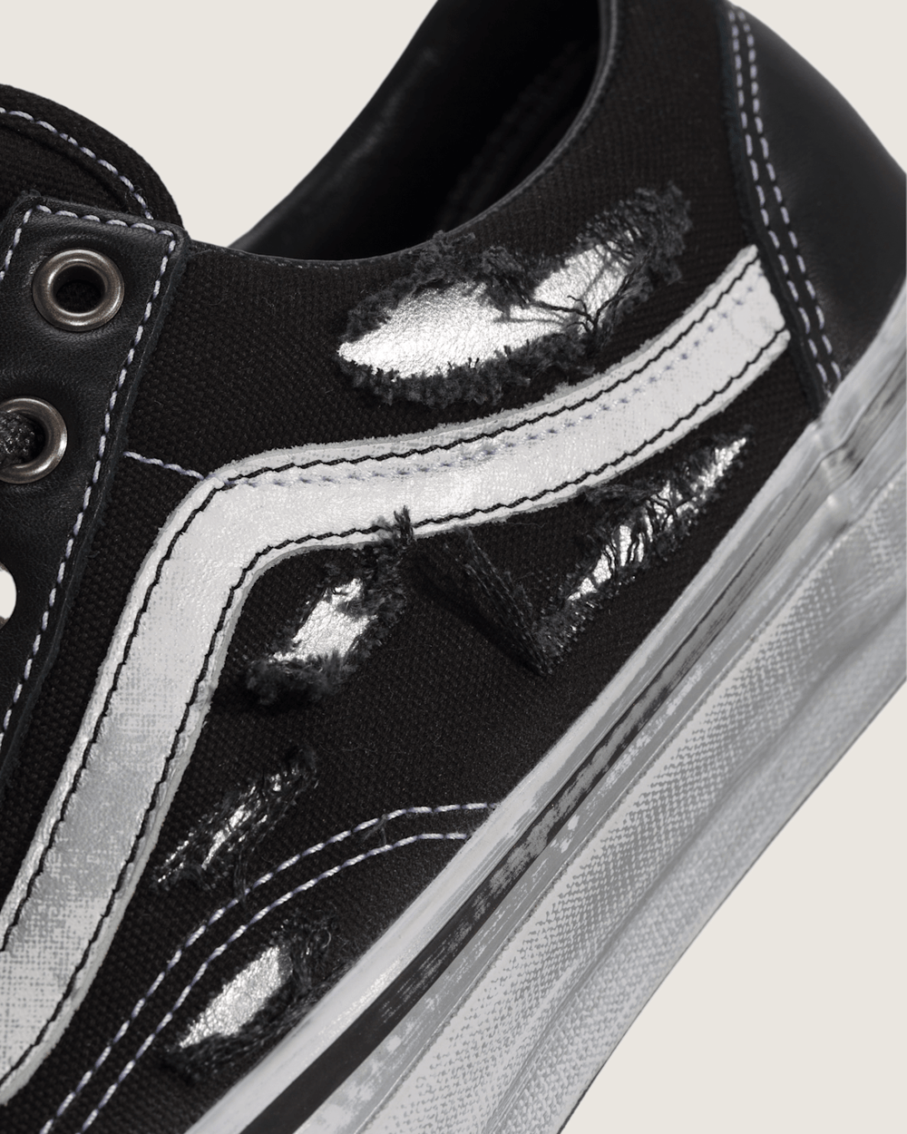 Men Vans OTW Old Skool 36 Vibram in Silver Grey