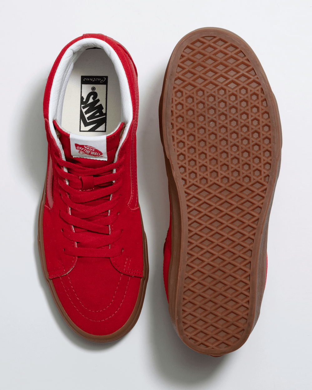 Men Vans Customs Sk8-Hi Suede Shoe in Customs