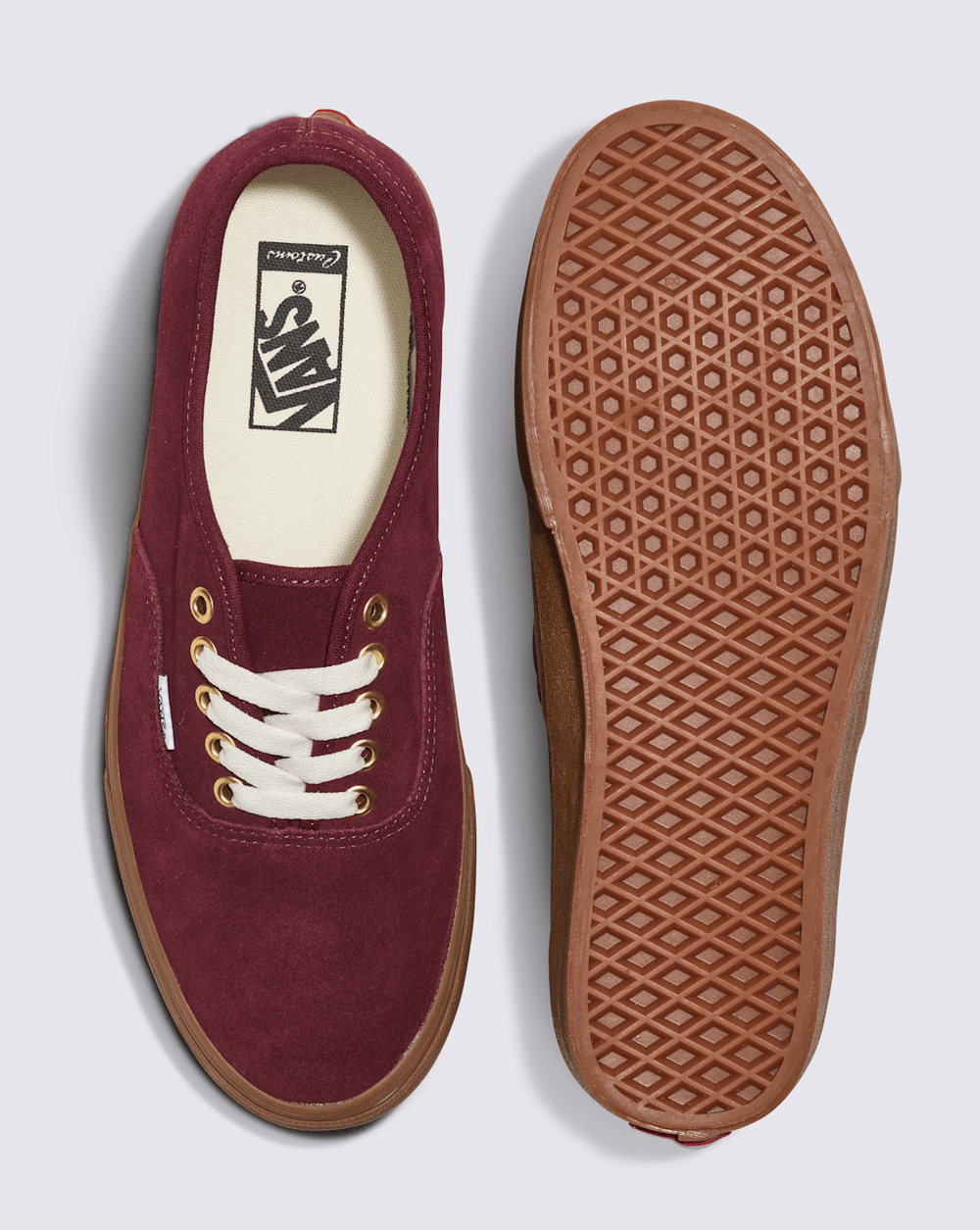Men Vans Customs Authentic Suede Shoe in Customs
