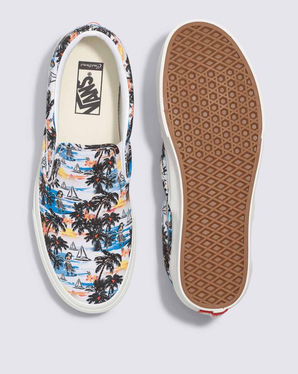 Men Vans Customs Classic Slip-On Shoe in Customs
