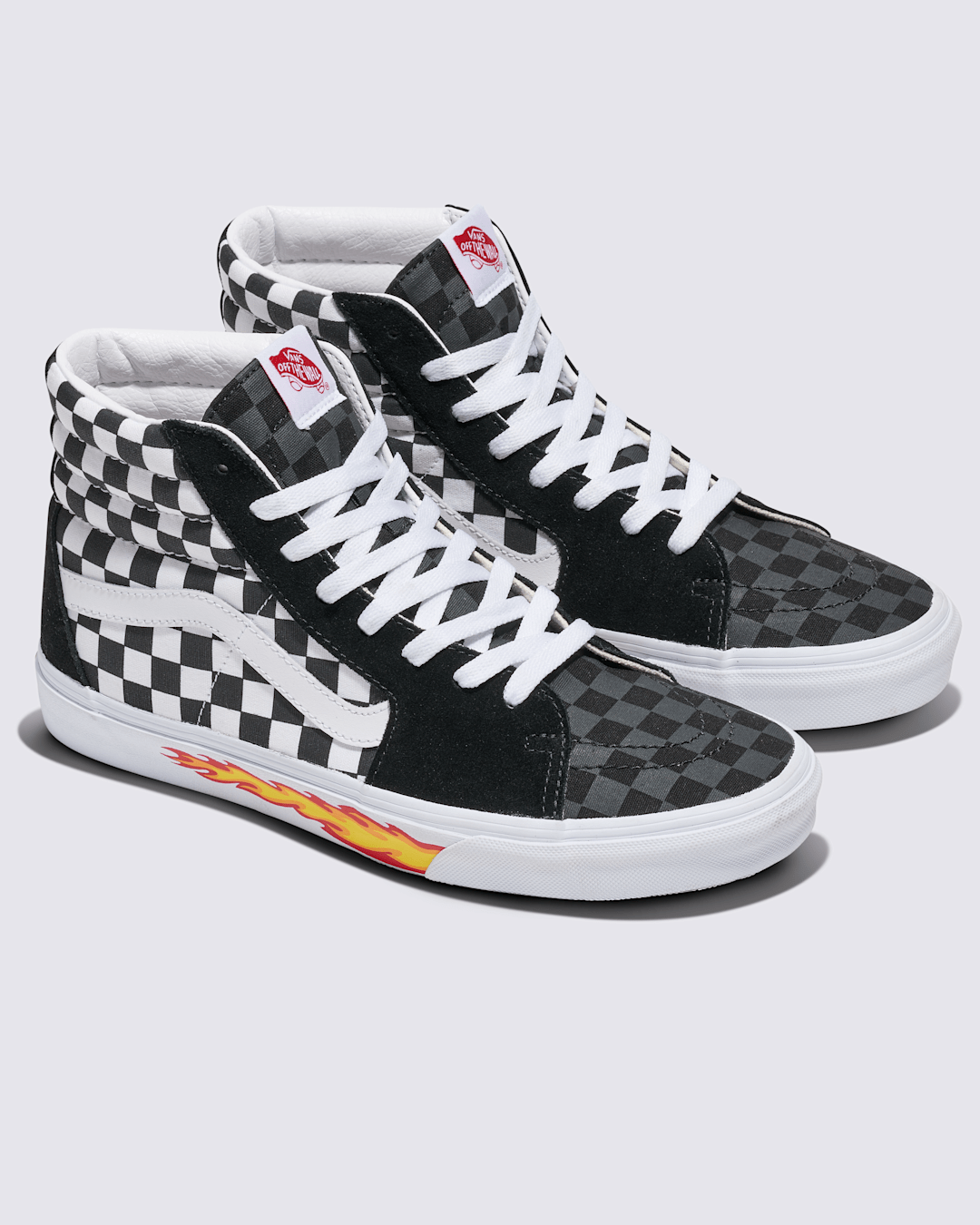 Men Vans Customs Sk8-Hi Checkerboard Shoe in Customs