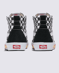 Men Vans Customs Sk8-Hi Checkerboard Shoe in Customs