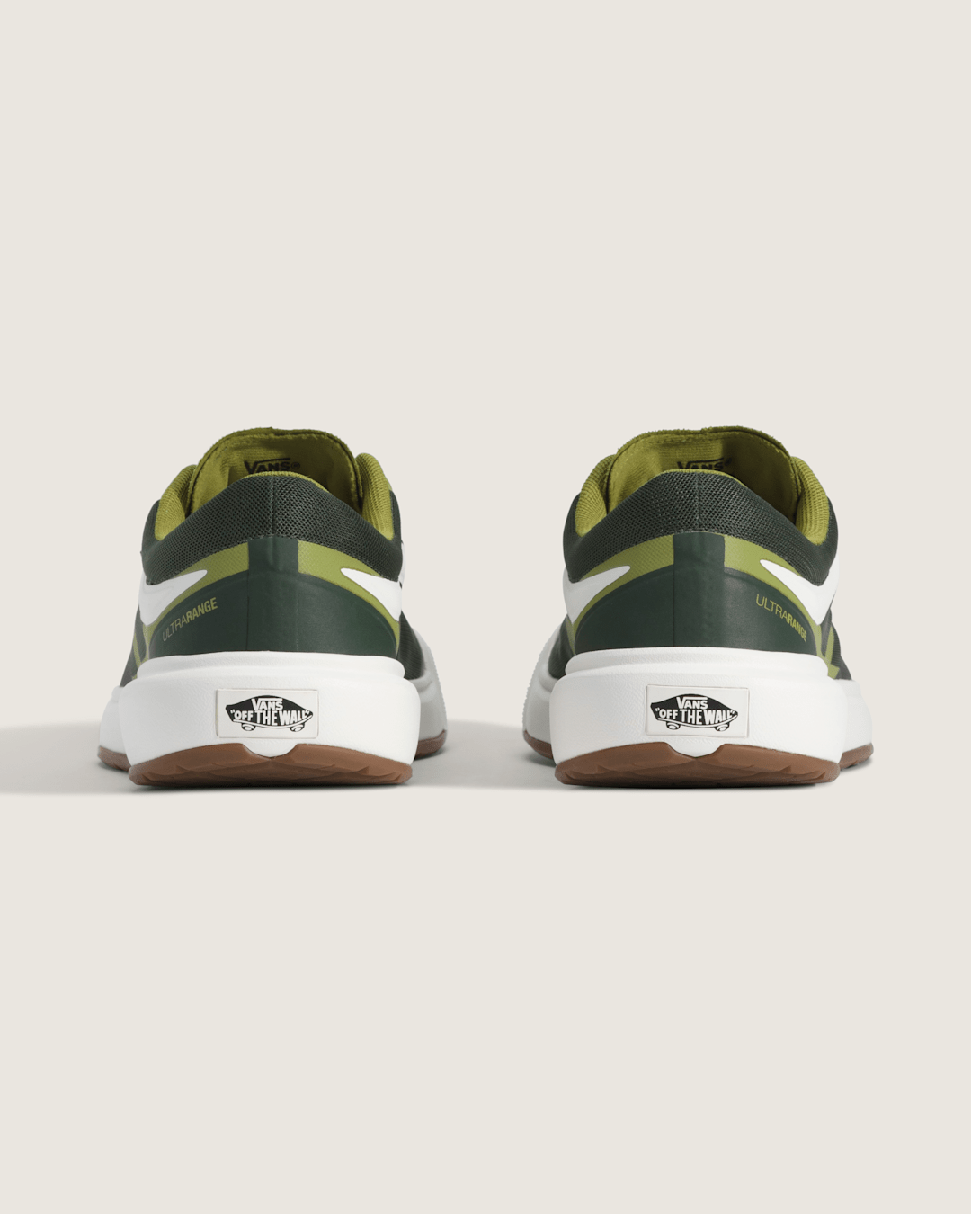 Men Vans UltraRange 2.0 Shoe in Kelp Green / Marshmallow White