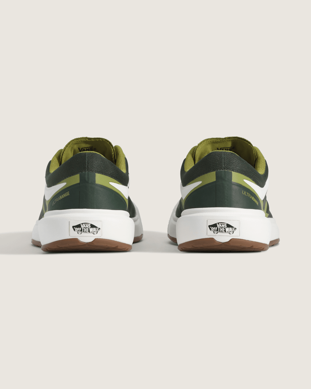 Men Vans UltraRange 2.0 Shoe in Kelp Green / Marshmallow White