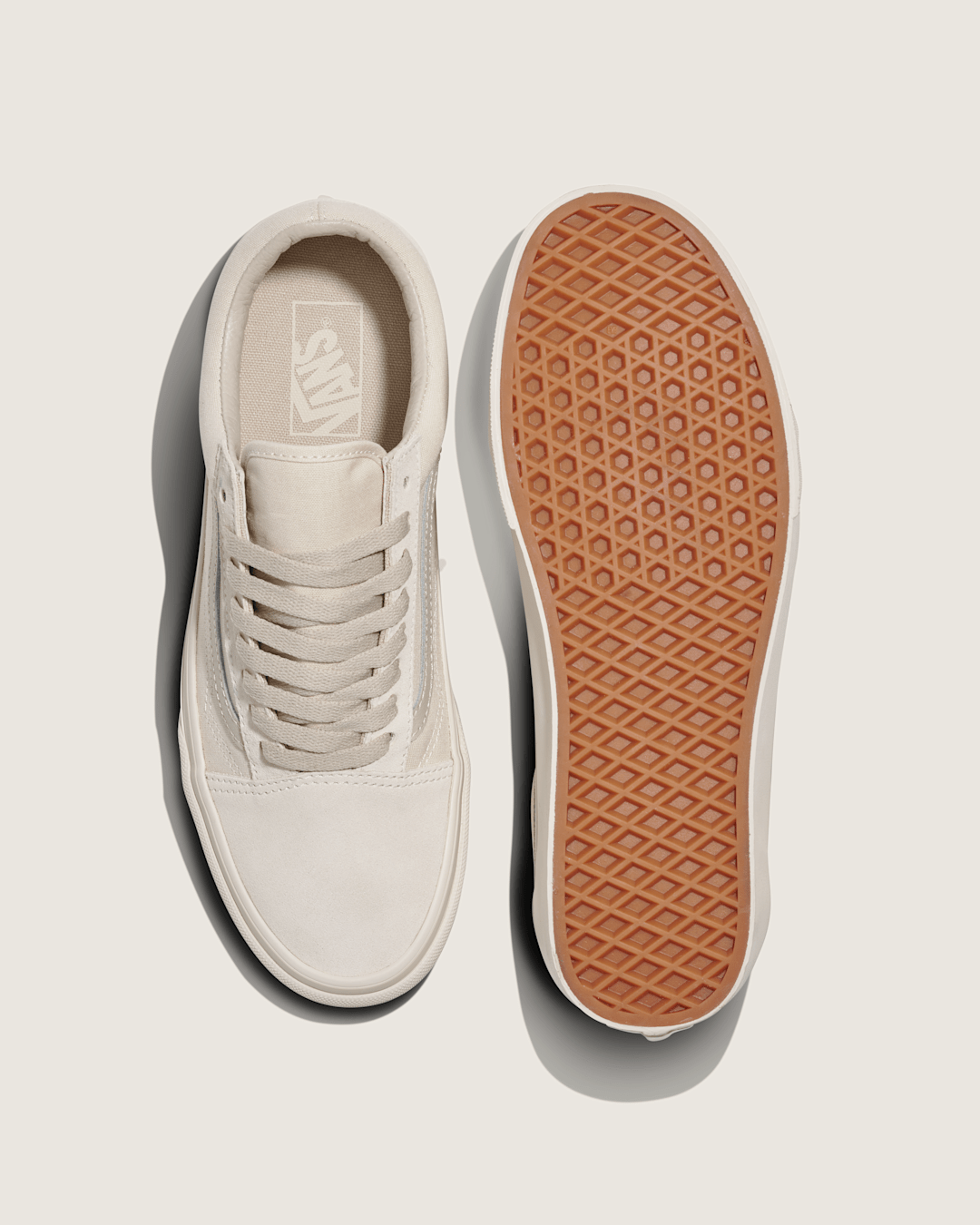 Men|Sale Vans Old Skool Shoe in Marshmallow White
