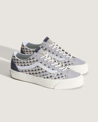 Men|Sale Vans Premium Old Skool Shoe in Geo Check Frost Grey