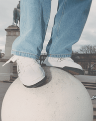 Men|Sale Vans Upland Shoe in White / Black