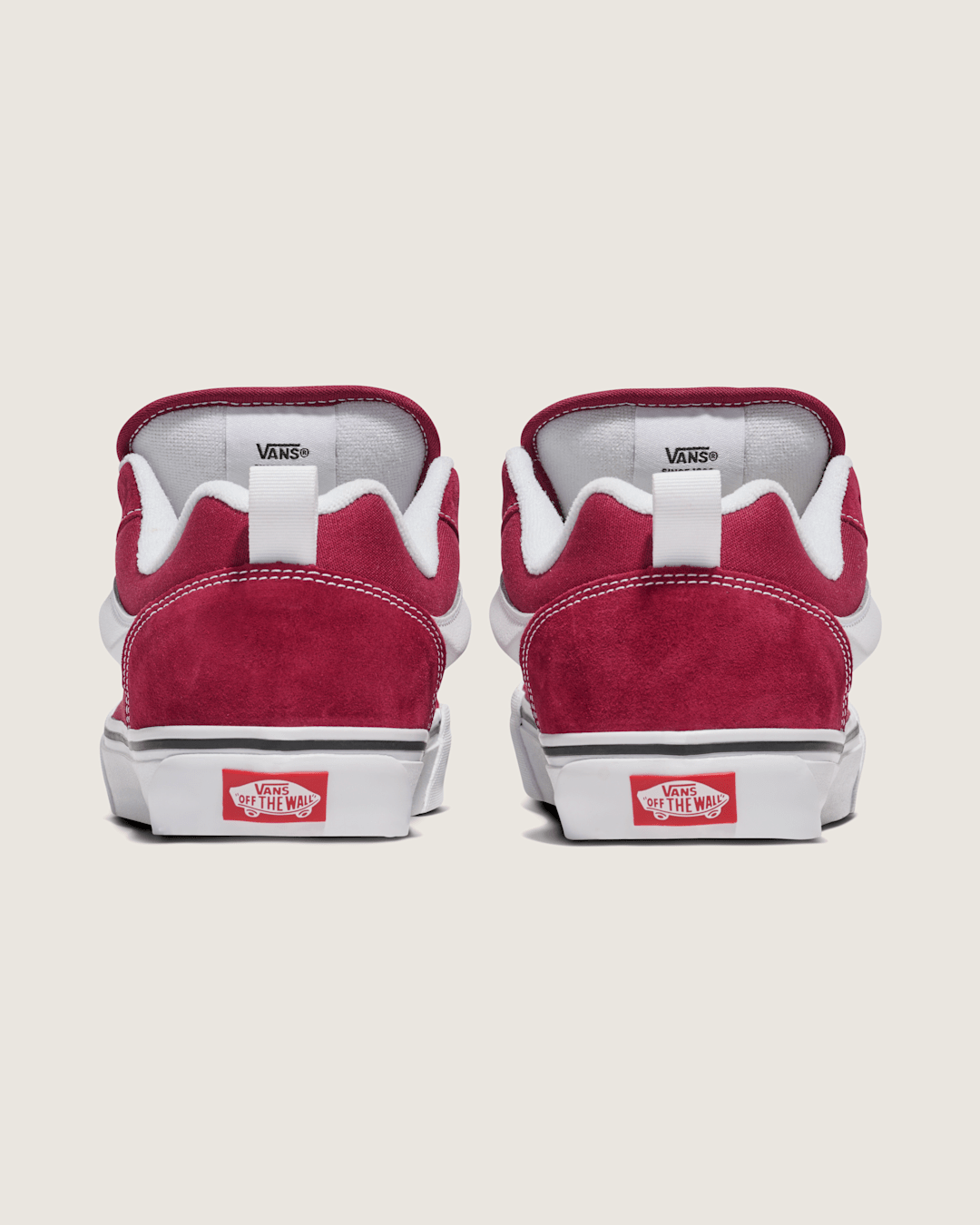 Men|Sale Vans Knu Skool Shoe in Rhododendron Red