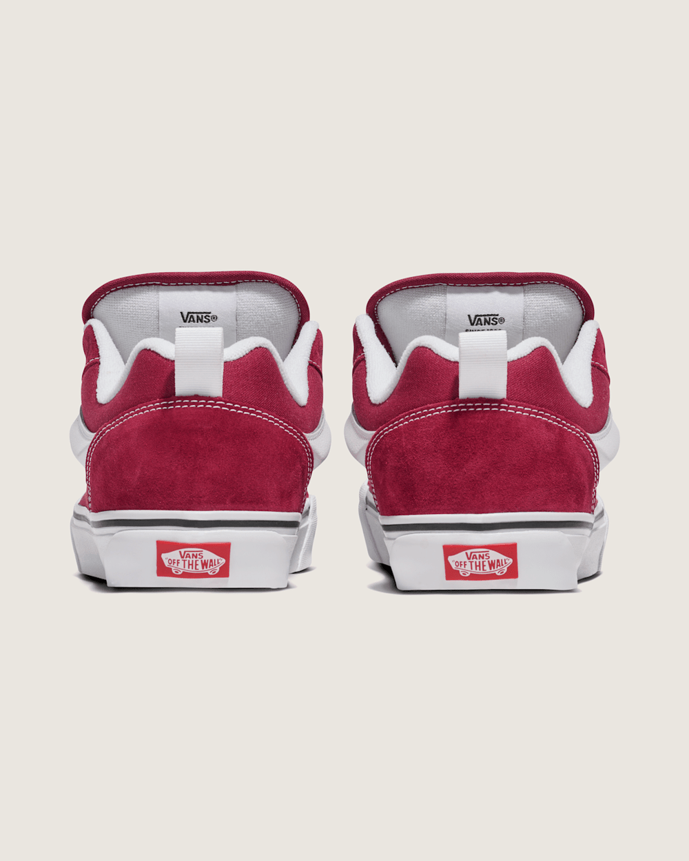 Men|Sale Vans Knu Skool Shoe in Rhododendron Red