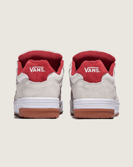Men|Sale Vans Upland Shoe in White / Sun-Dried Tomato Red