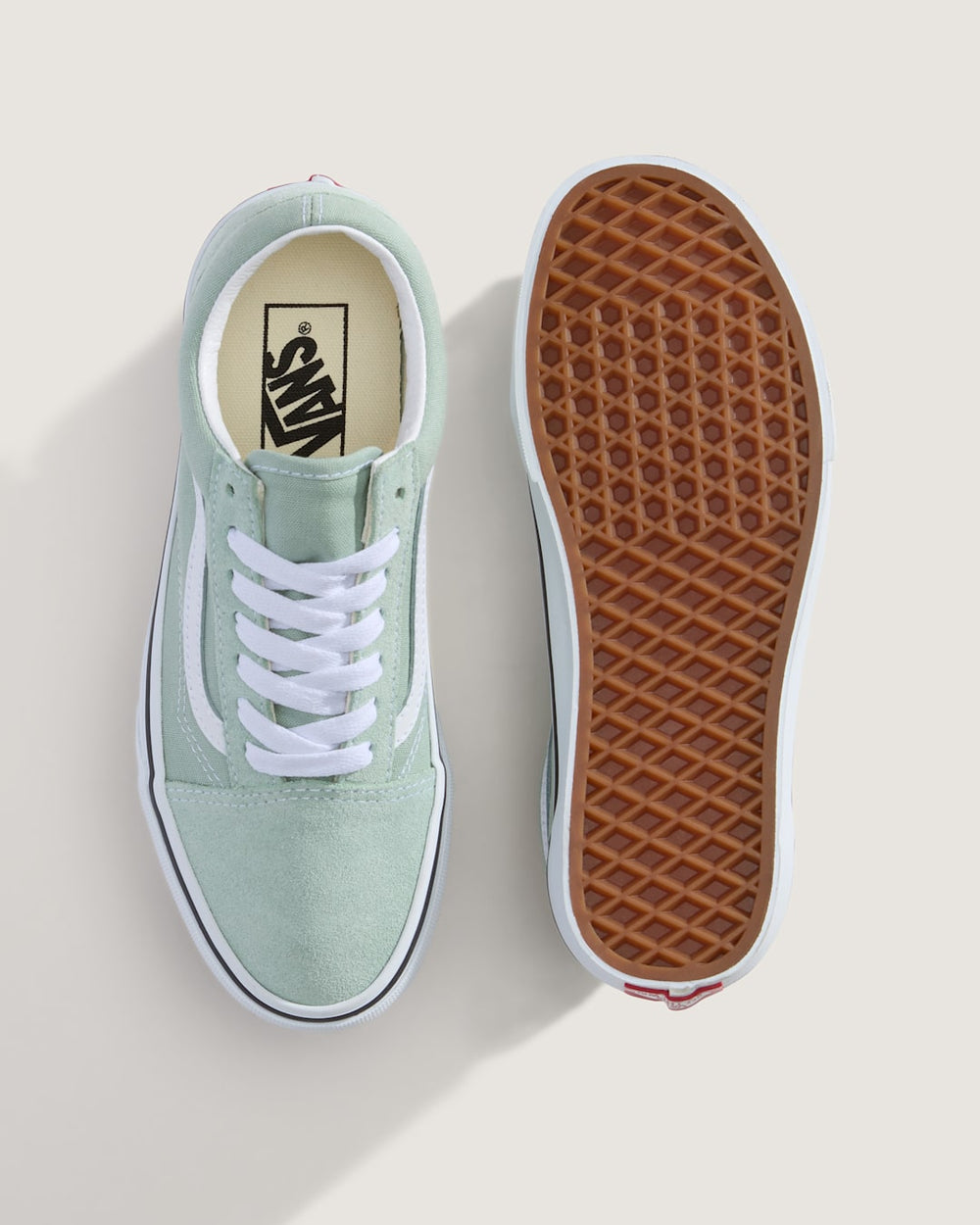 Men|Sale Vans Old Skool Shoe in Grey Olive Green