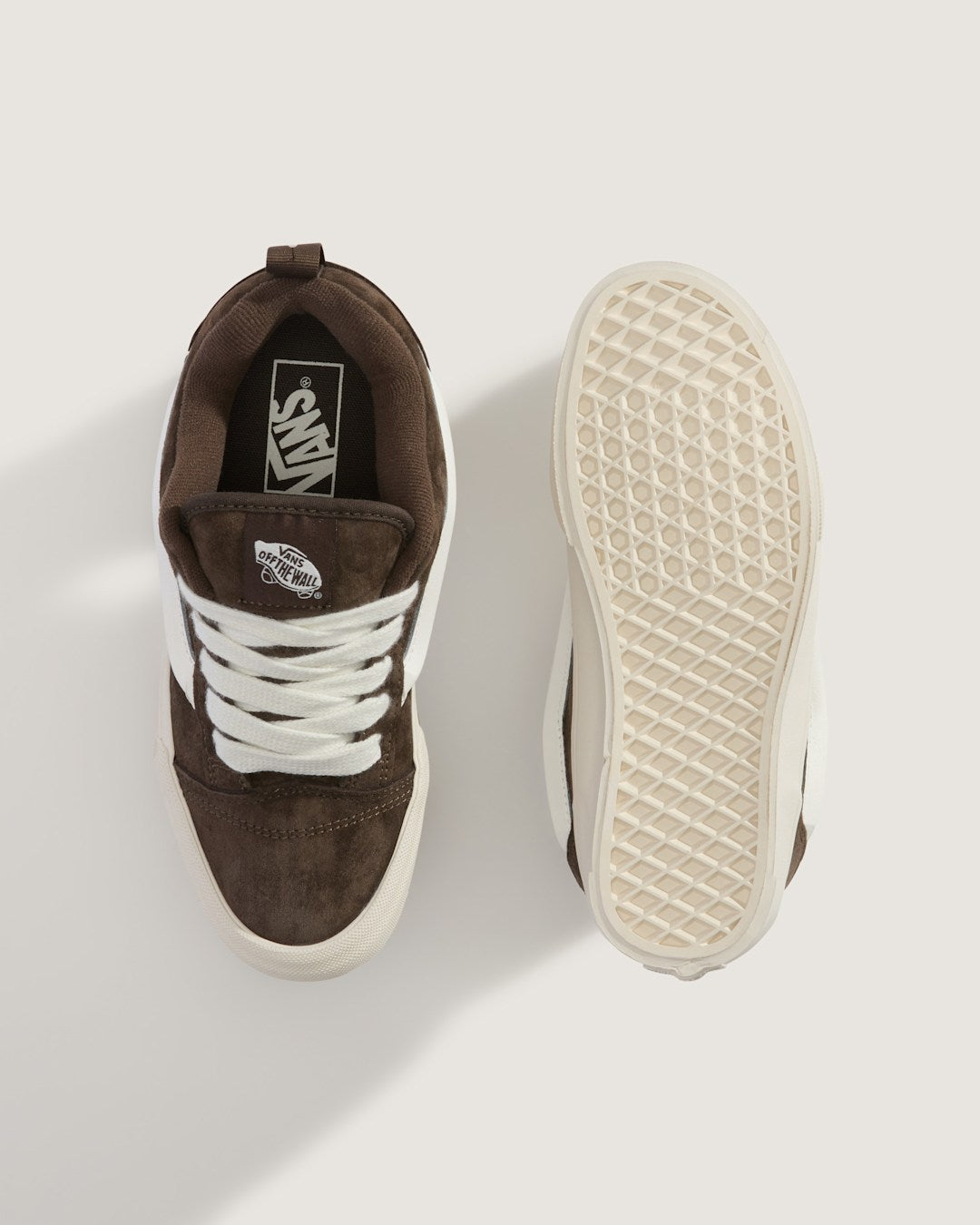Men|Sale Vans Knu Skool Shoe in Coal Brown