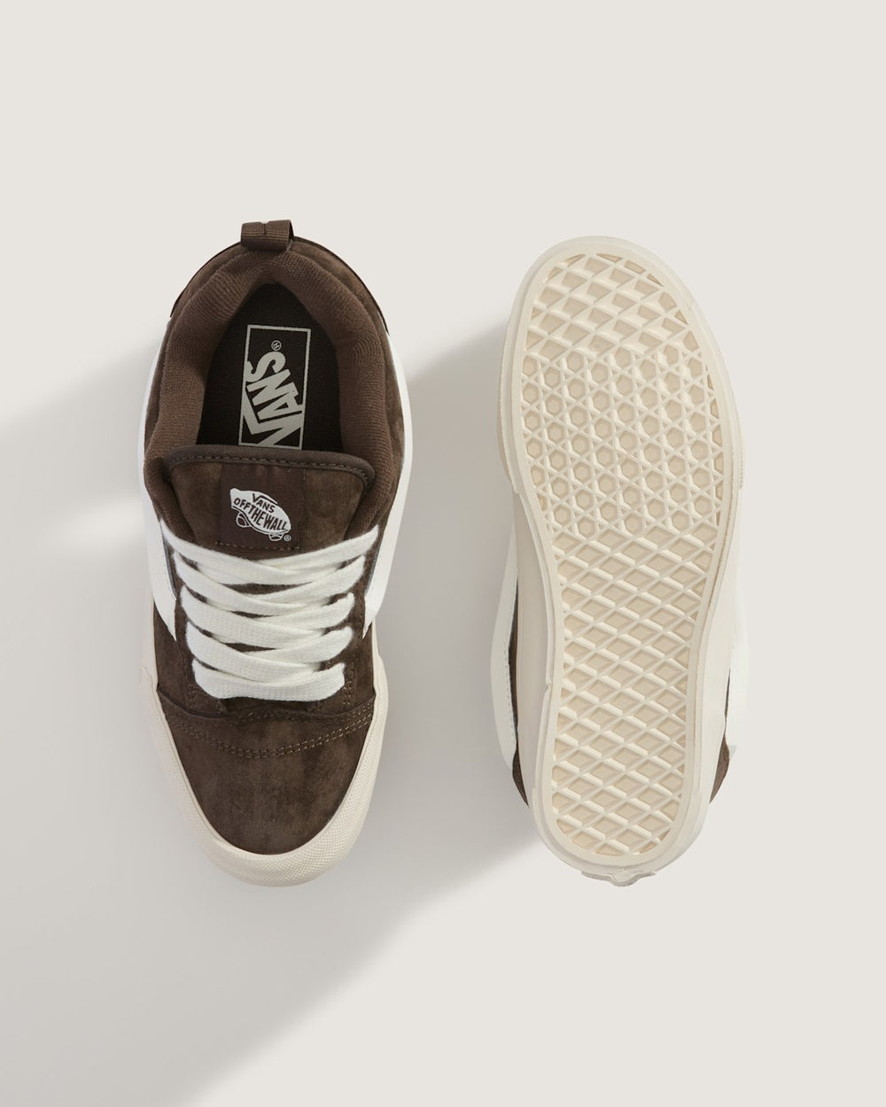 Men|Sale Vans Knu Skool Shoe in Coal Brown