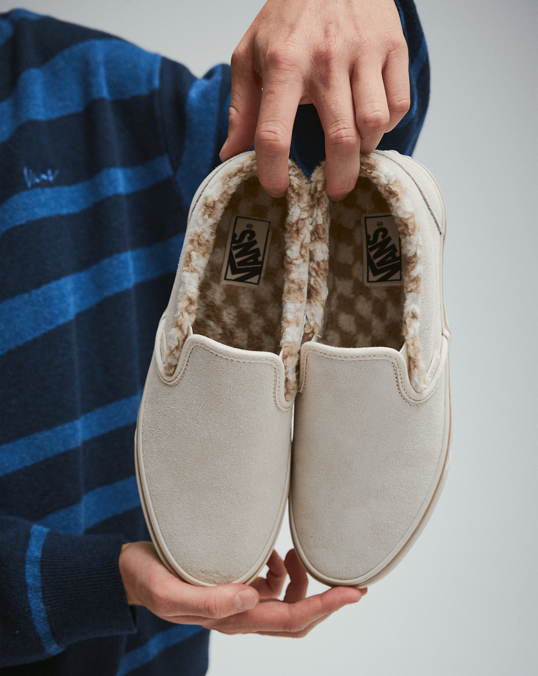 Men|Sale Vans Classic Slip-On Shoe in Turtle Dove White