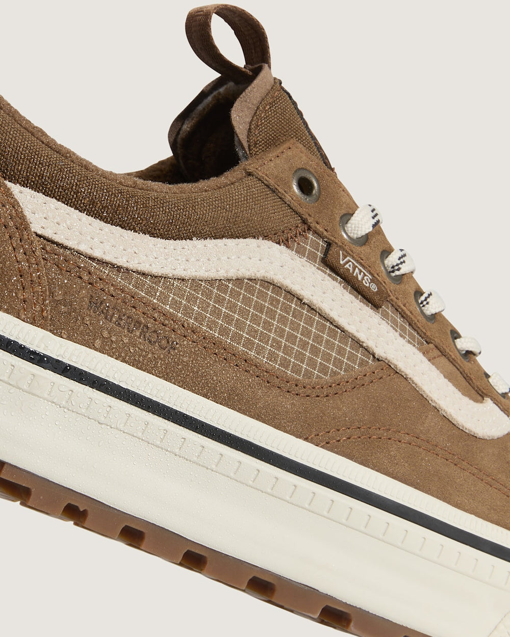 Men|Sale Vans Old Skool Waterproof Insulated Shoe in Brown / Green