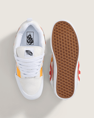 Men|Sale Vans Knu Skool Shoe in Flame Red / Orange / Yellow