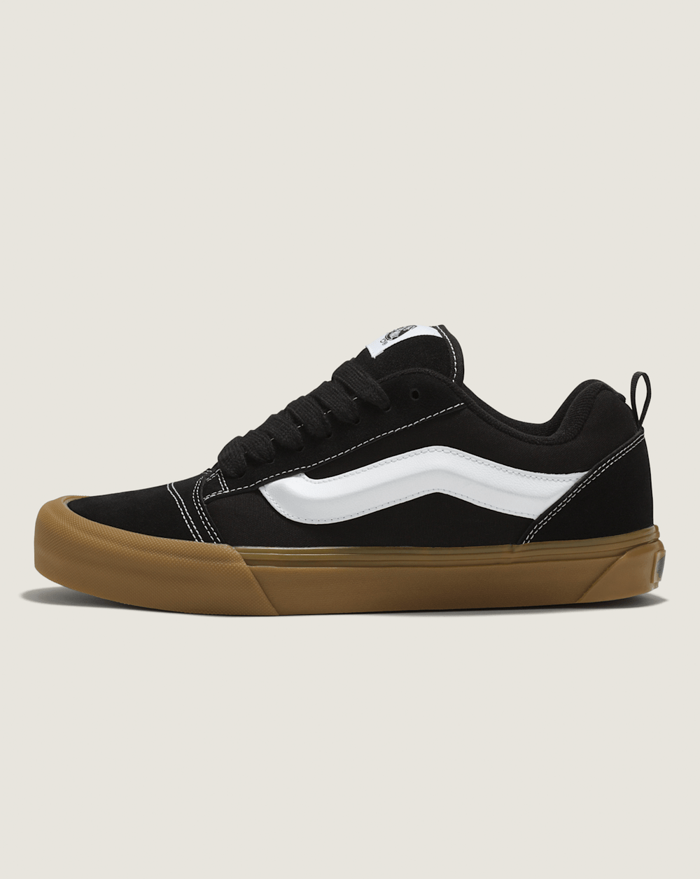 Men|Sale Vans Knu Skool Shoe in Black / Gum