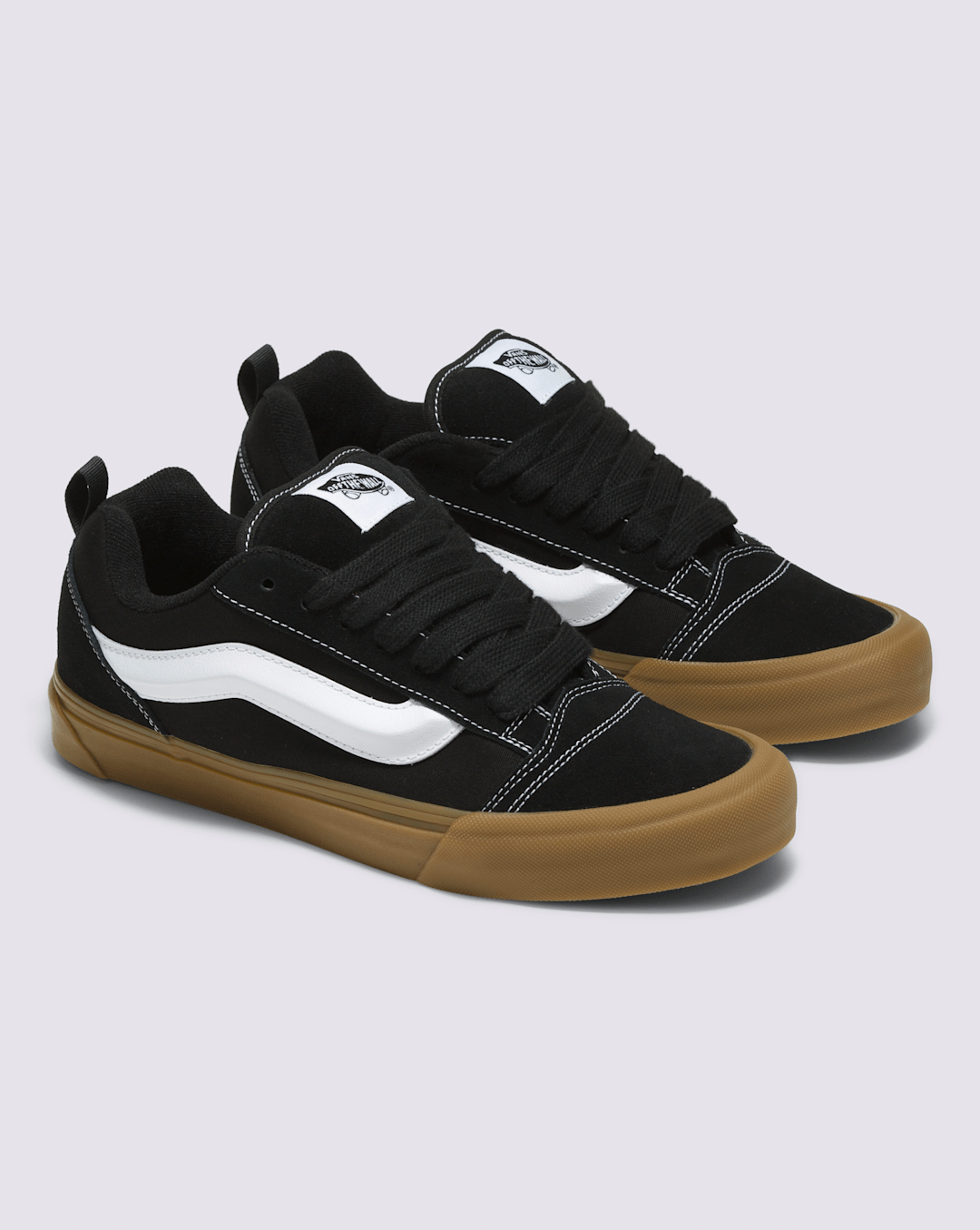 Men|Sale Vans Knu Skool Shoe in Black / Gum
